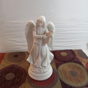 Schmid angel porcelain musical